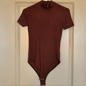 Forever 21 Mock neck Bodysuit